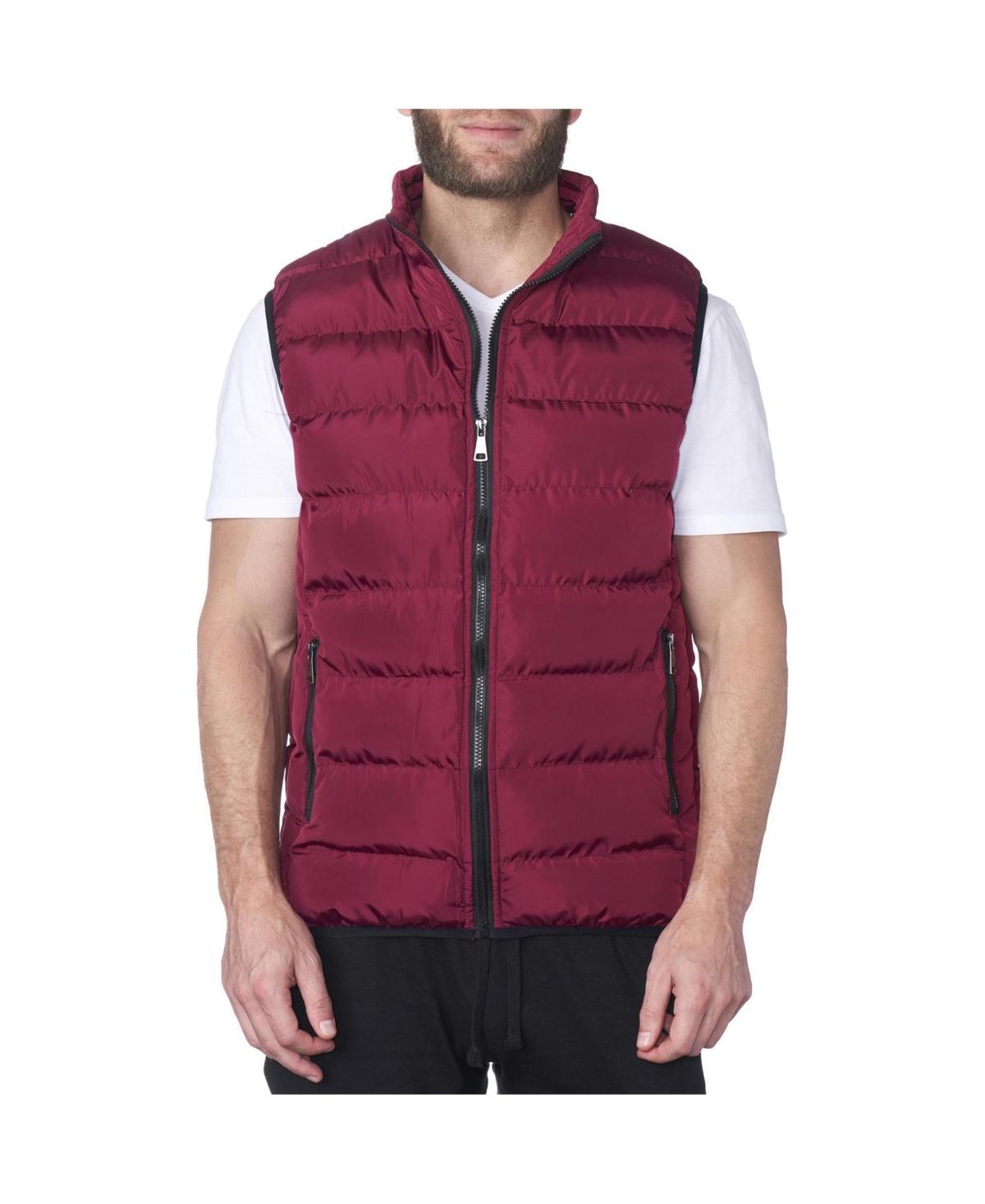 Alpine Swiss Mens Lightweight Down Alternative Puffer Vest Sleeveless Jacket Product Image