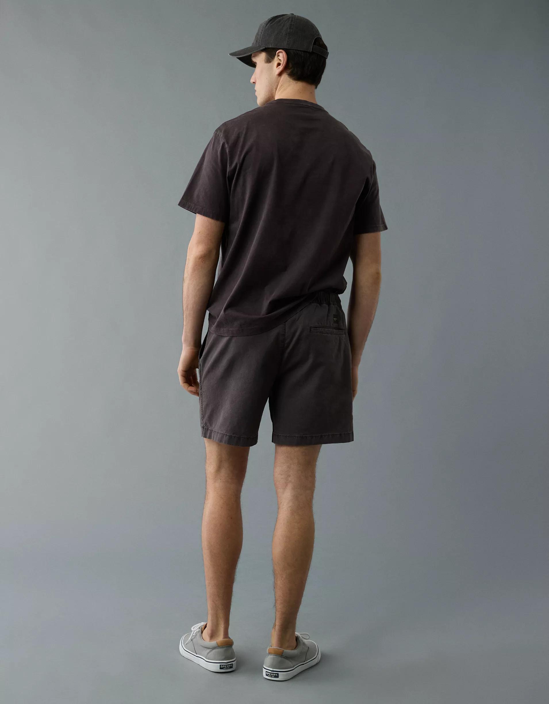 AE 7" Flex Linen-Blend Trekker Short Product Image