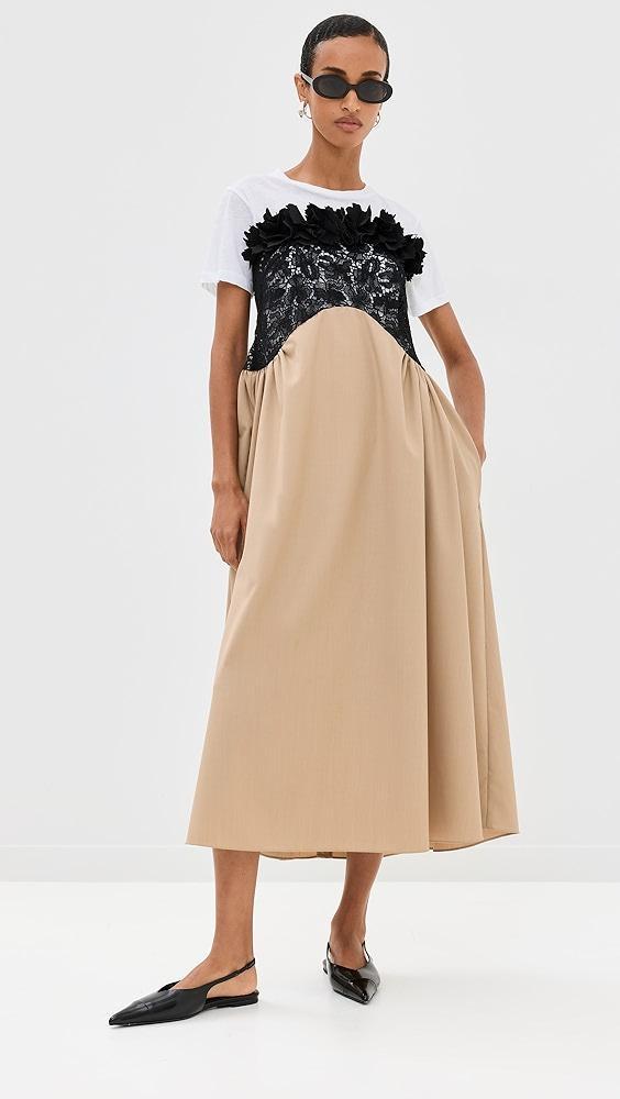 Kika Vargas Camel Light Wool Nelida Dress | Shopbop Product Image