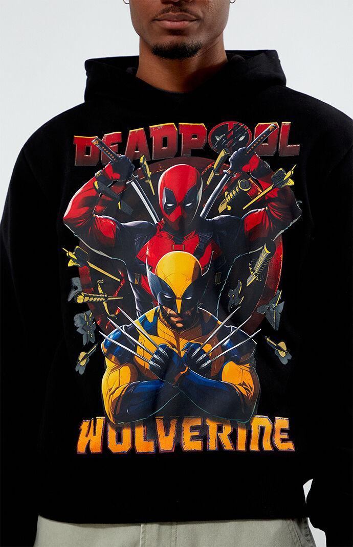 Men's Deadpool Wolverine Hoodie Product Image