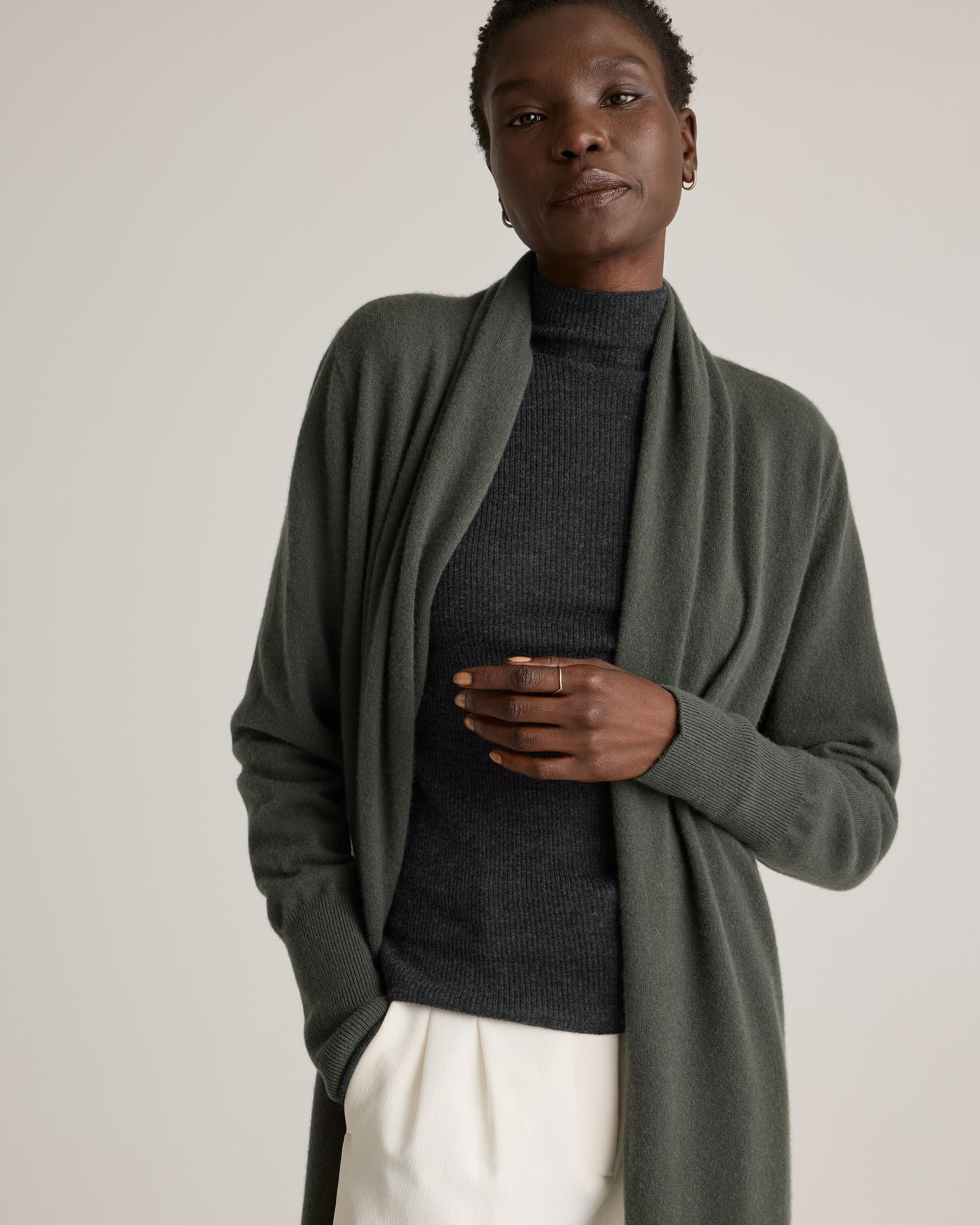 Quince | Women's Mongolian Cashmere Duster Cardigan Sweater Product Image