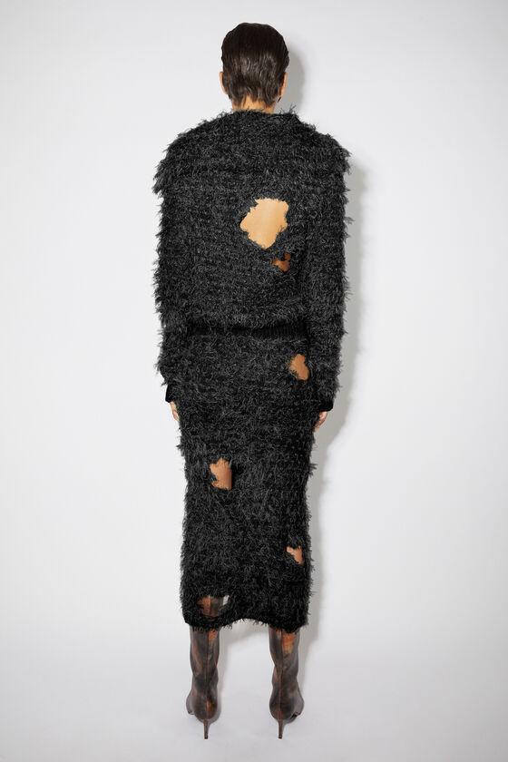 Wool blend cut-out skirt Product Image