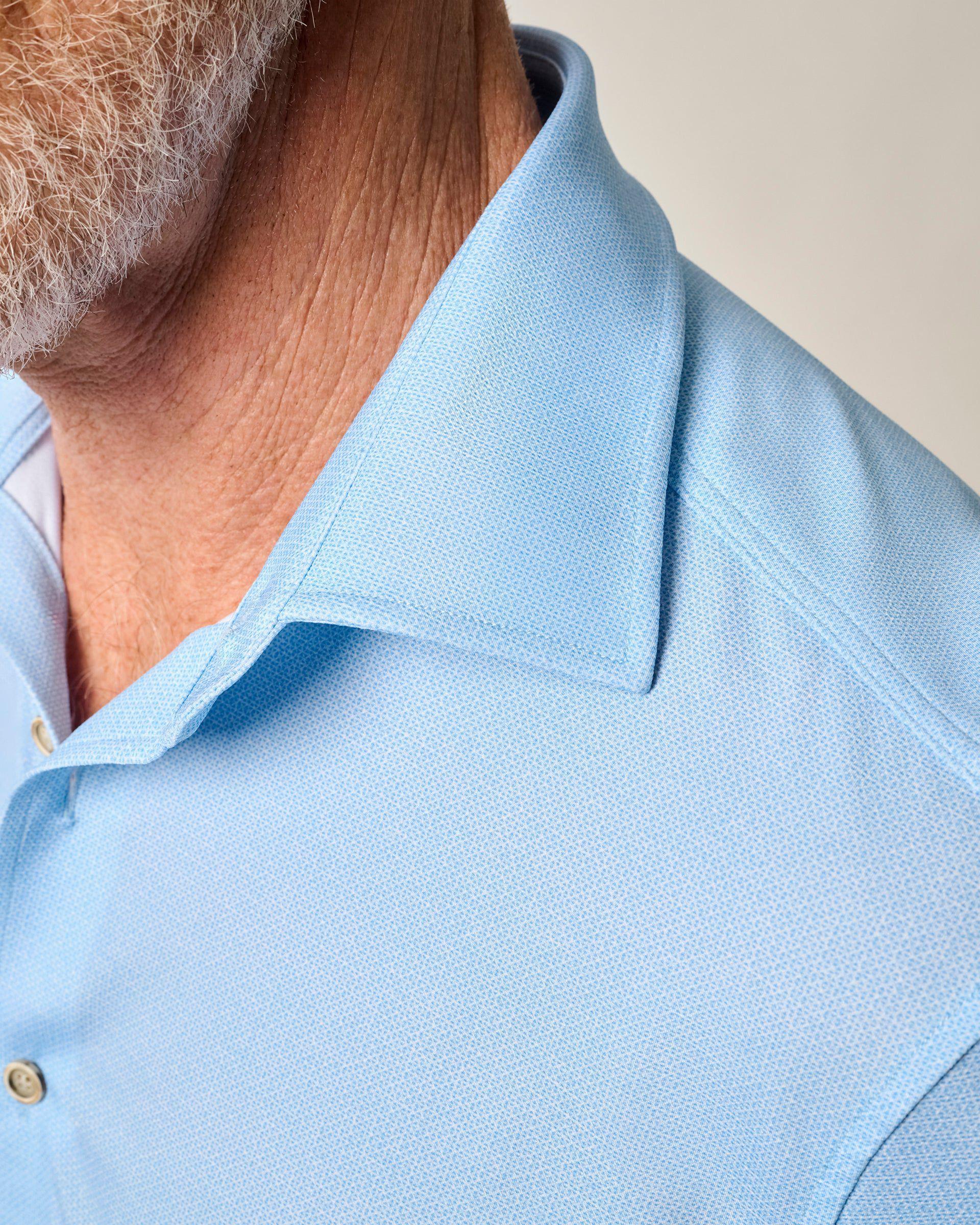 Short Sleeve Hangin' Out Knit Button Up Shirt - Spielman Male Product Image