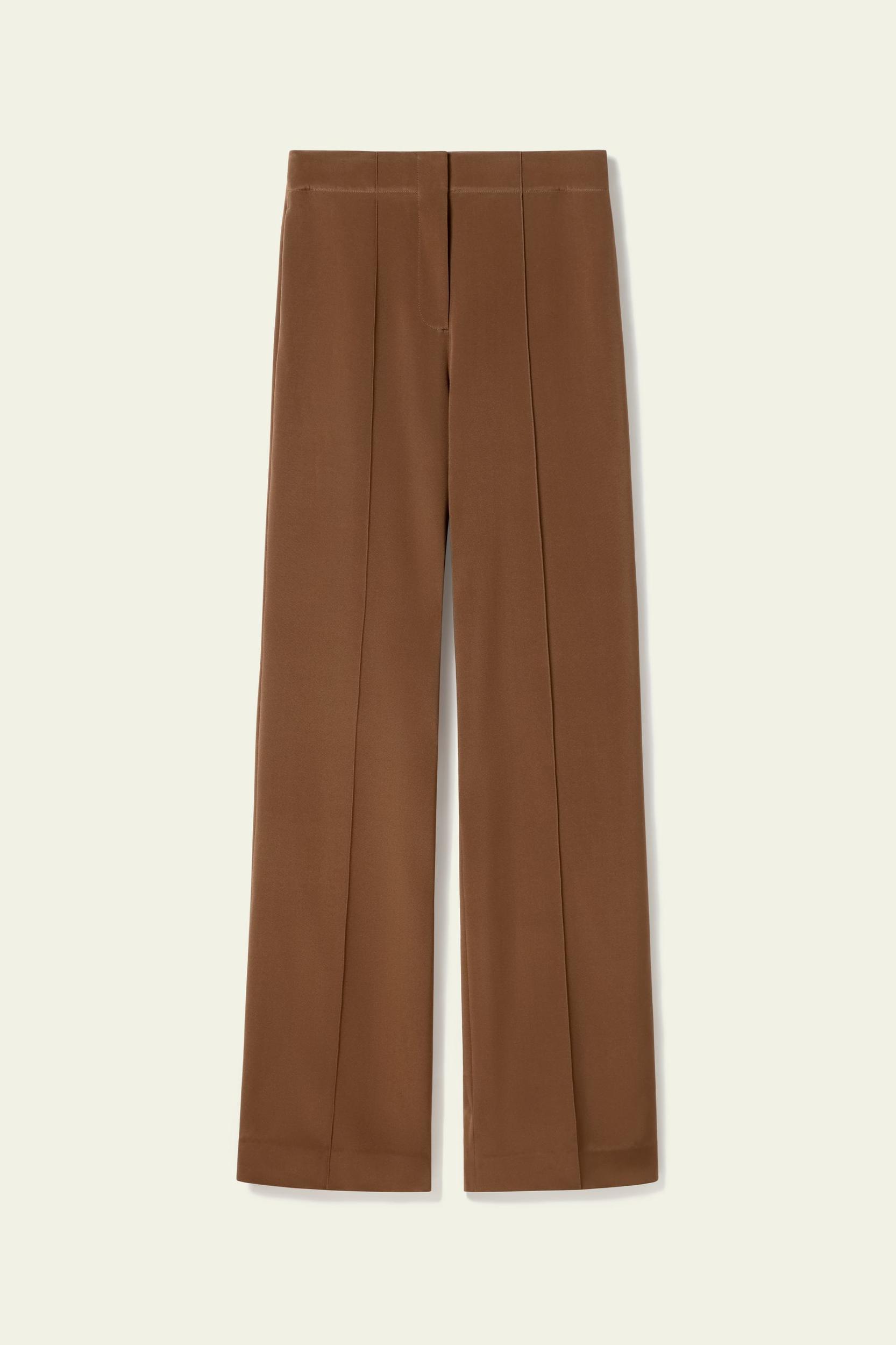 Minimalist Silk Crêpe Pant Product Image
