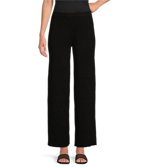 Lucy Paris Double Knit Wide Leg Pants Product Image