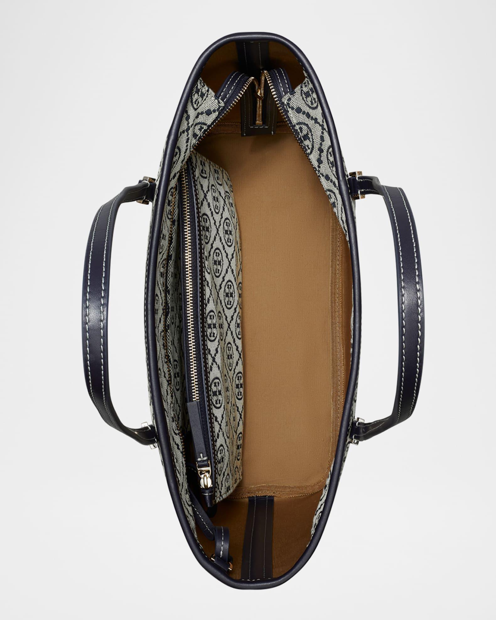 T Monogram Small Zip-Top Tote Bag Product Image
