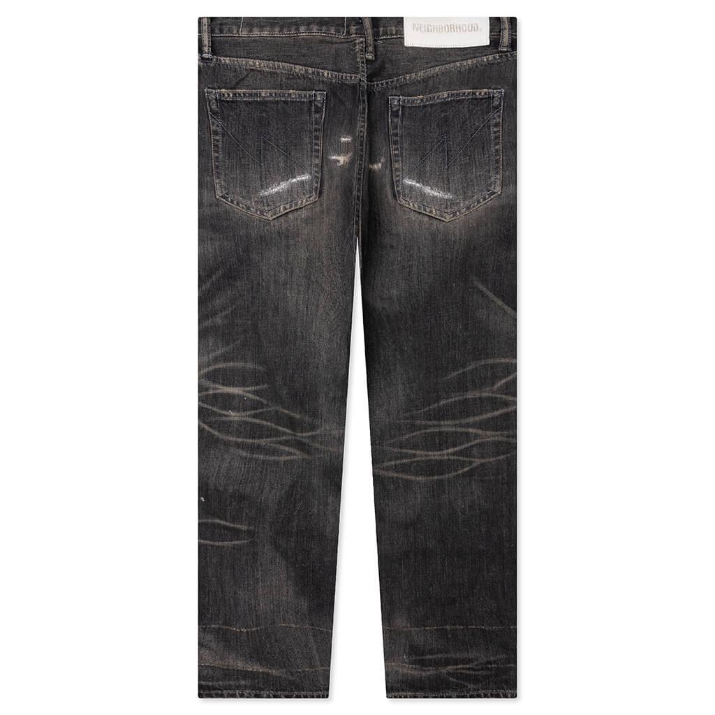 Savage Denim DP Wide Pants - Black Male Product Image