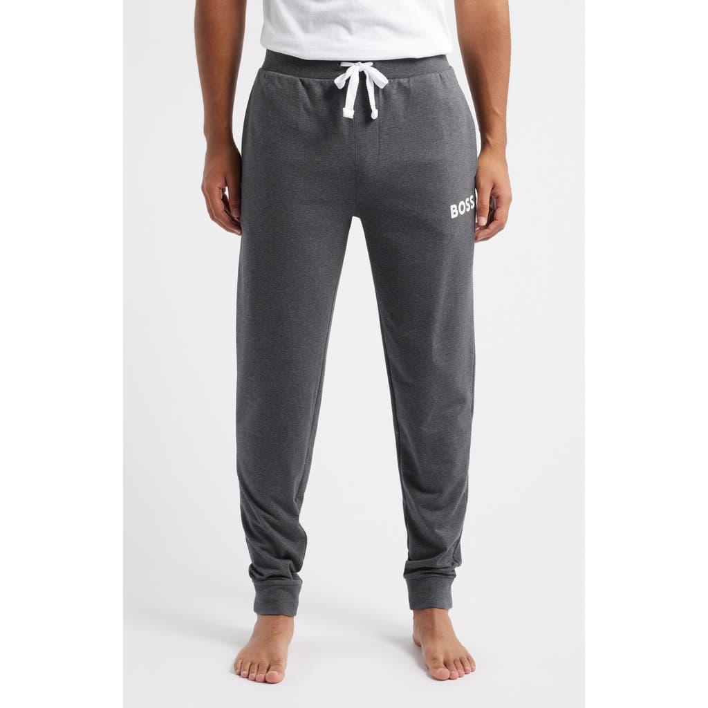 Boss Ease Cotton Logo Print Joggers Regular Fit Product Image