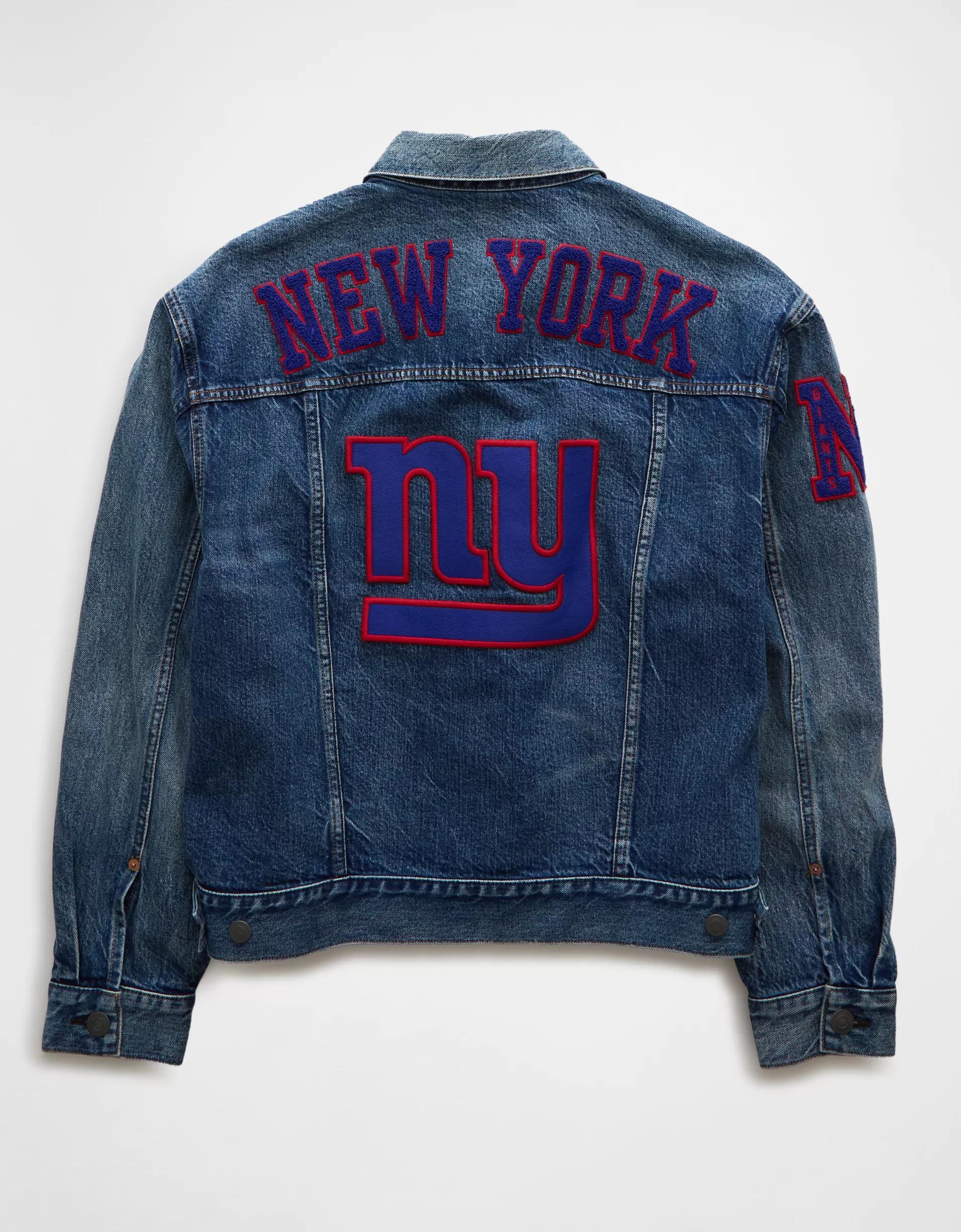 AE NFL New York Giants Denim Jacket Product Image