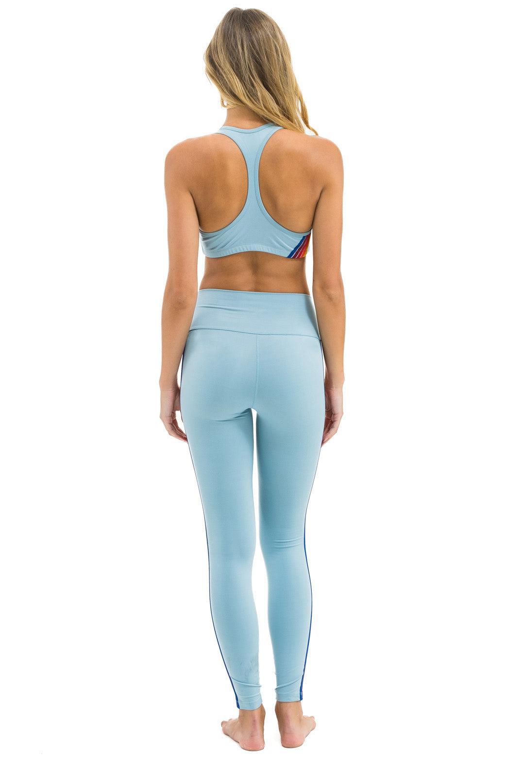 FULL LENGTH HI-RISE 5 STRIPE LEGGINGS - MIST Female Product Image