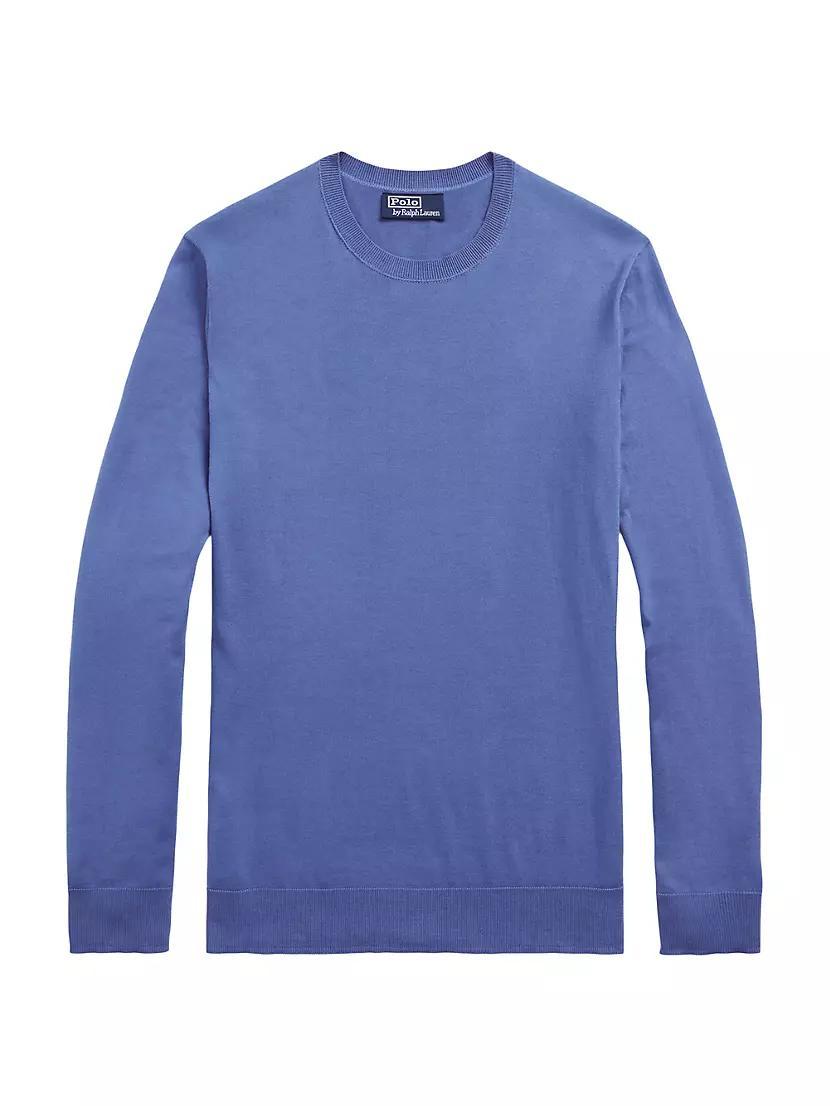 Mens Cotton Crewneck Sweater Product Image