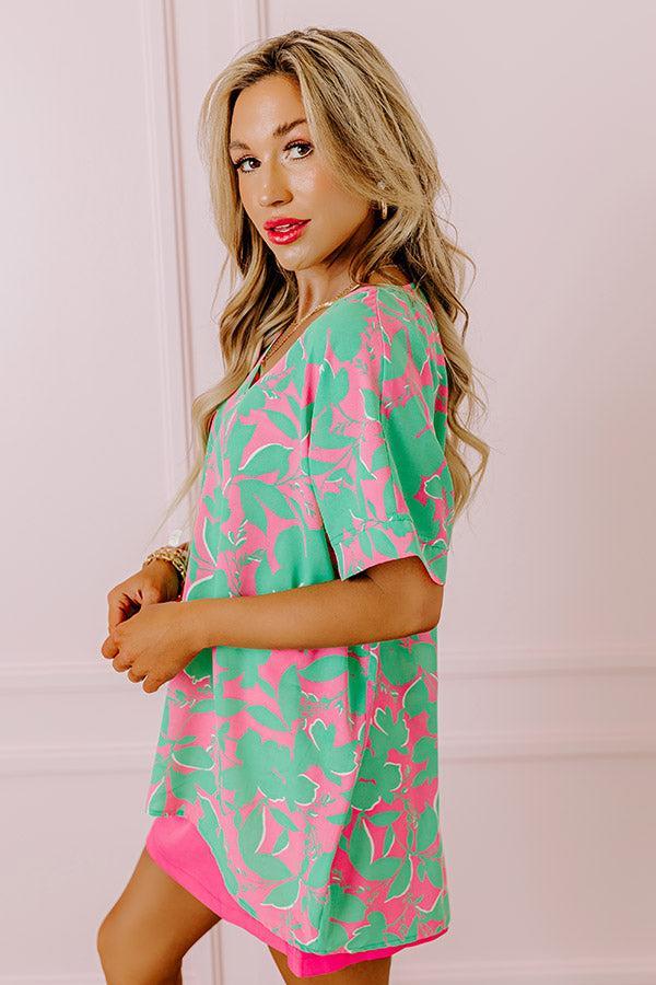 Botanic Bloom Shift Top Product Image