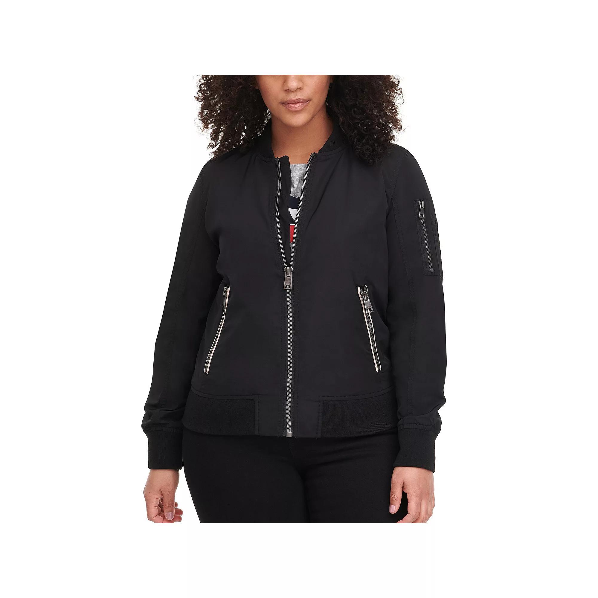 Plus Size Levi's® Newport Classic Bomber Jacket, Women's, Size: 2XL, White Product Image