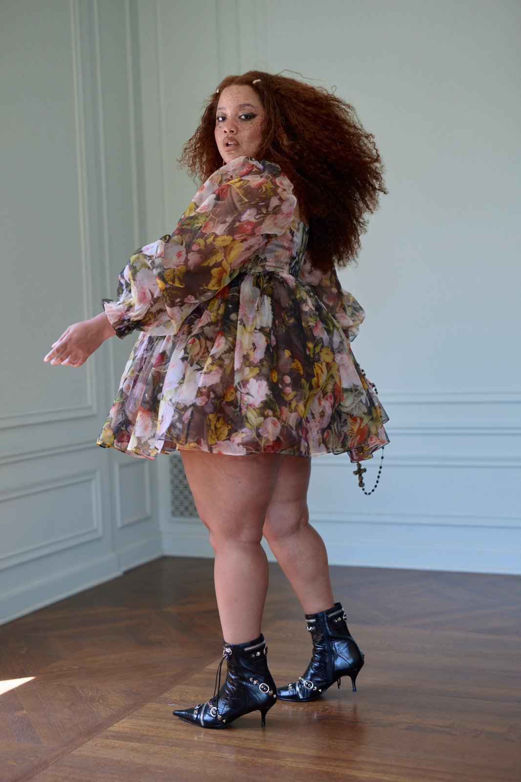 Fête des Fleurs Puff Dress Product Image