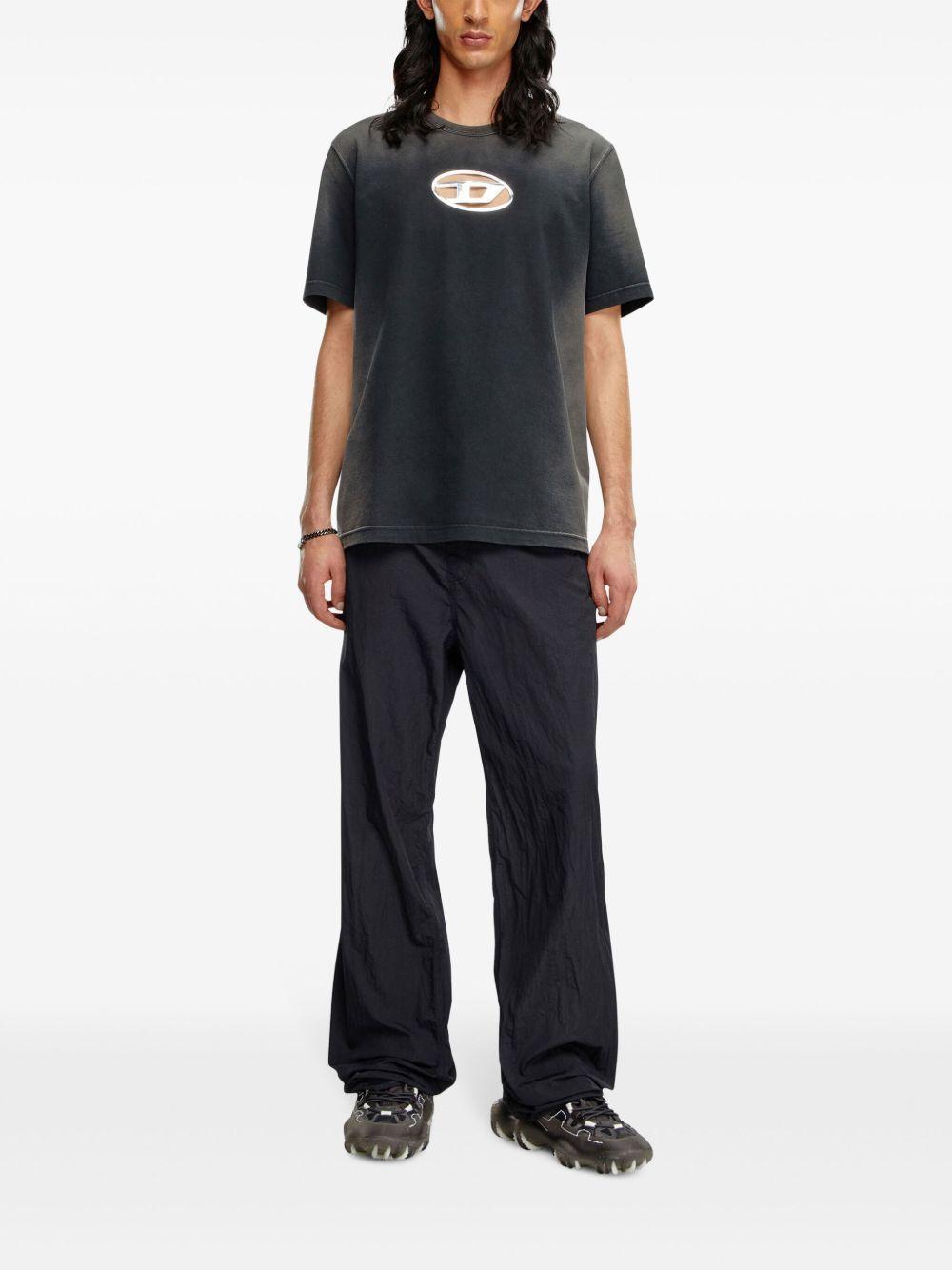 Oval D cut-out T-shirt Product Image