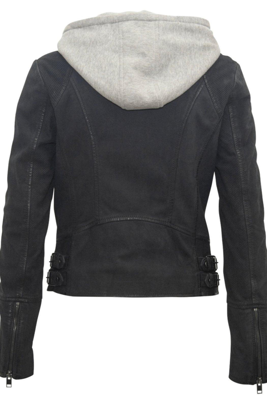 Lisa Rf Leather-Jacket Product Image