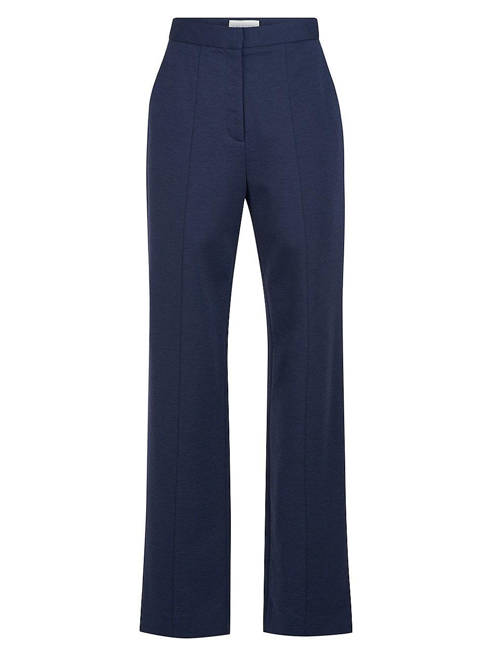 Womens Collins Wool-Blend Tailored Pants Product Image