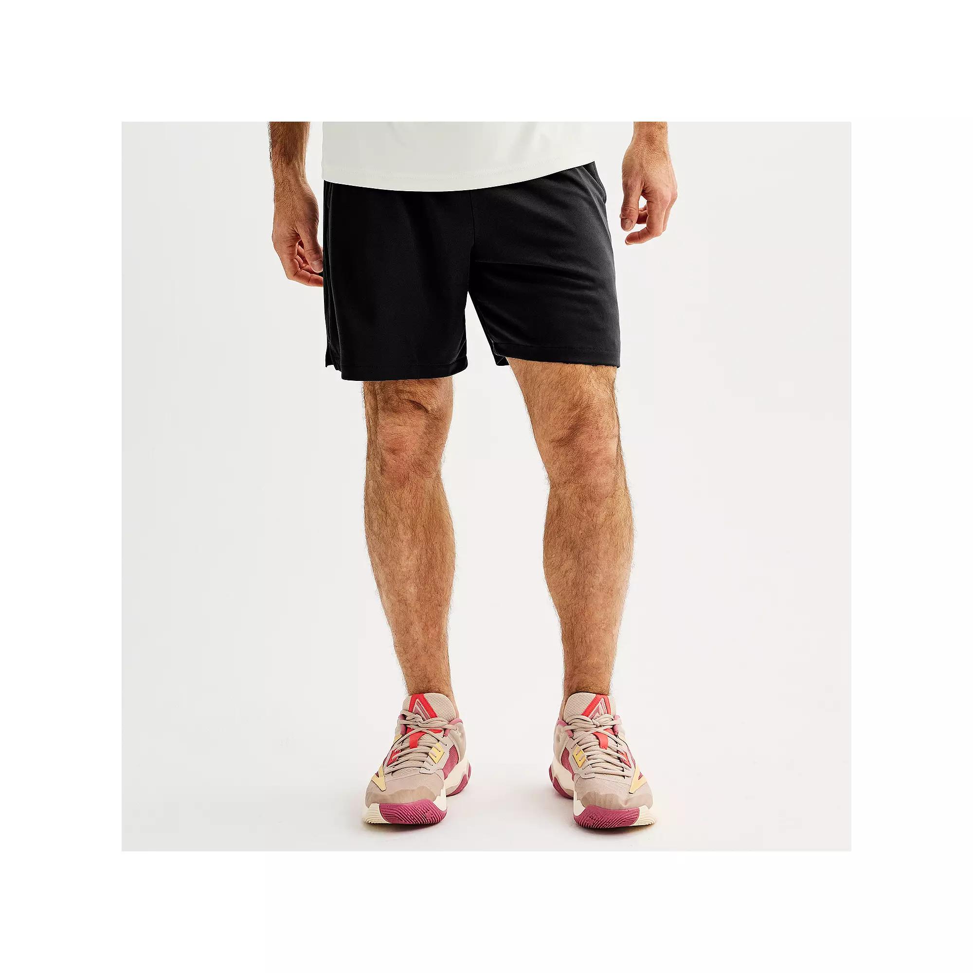 Men's Tek Gear® 7 in. Dry Tek Shorts, Size: Small, Silver Spring Product Image