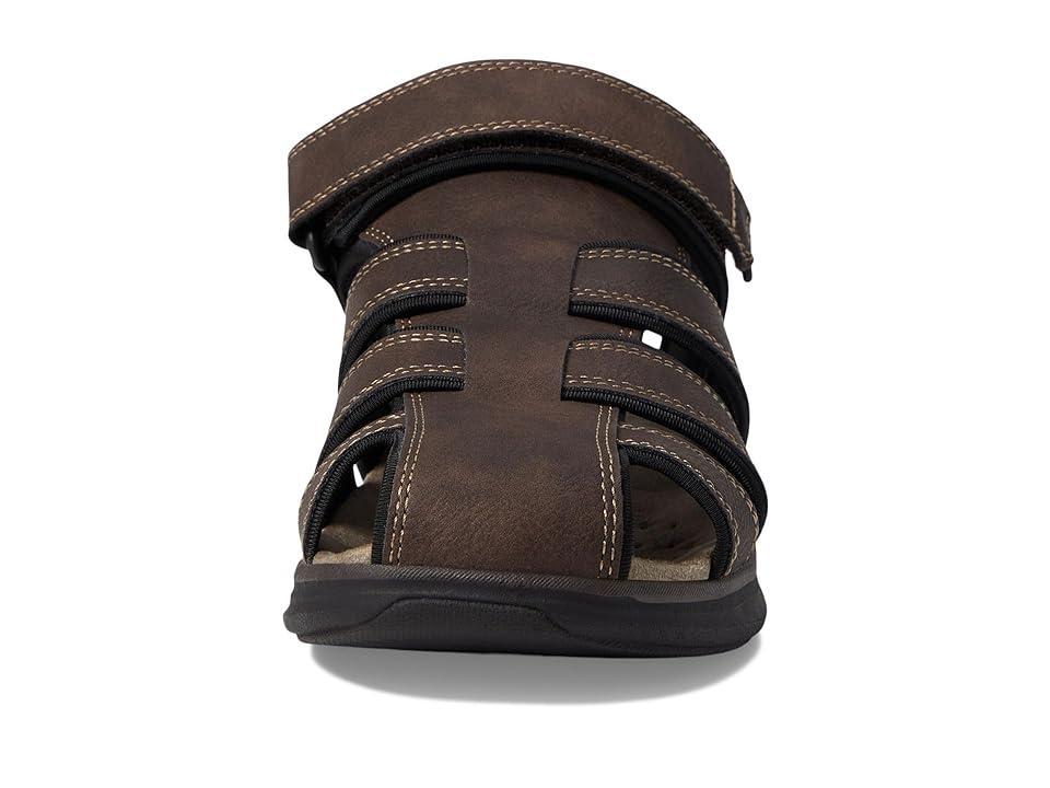 Dockers® Byrd Men's Fisherman Sandals, Size: 11, Dk Brown Product Image
