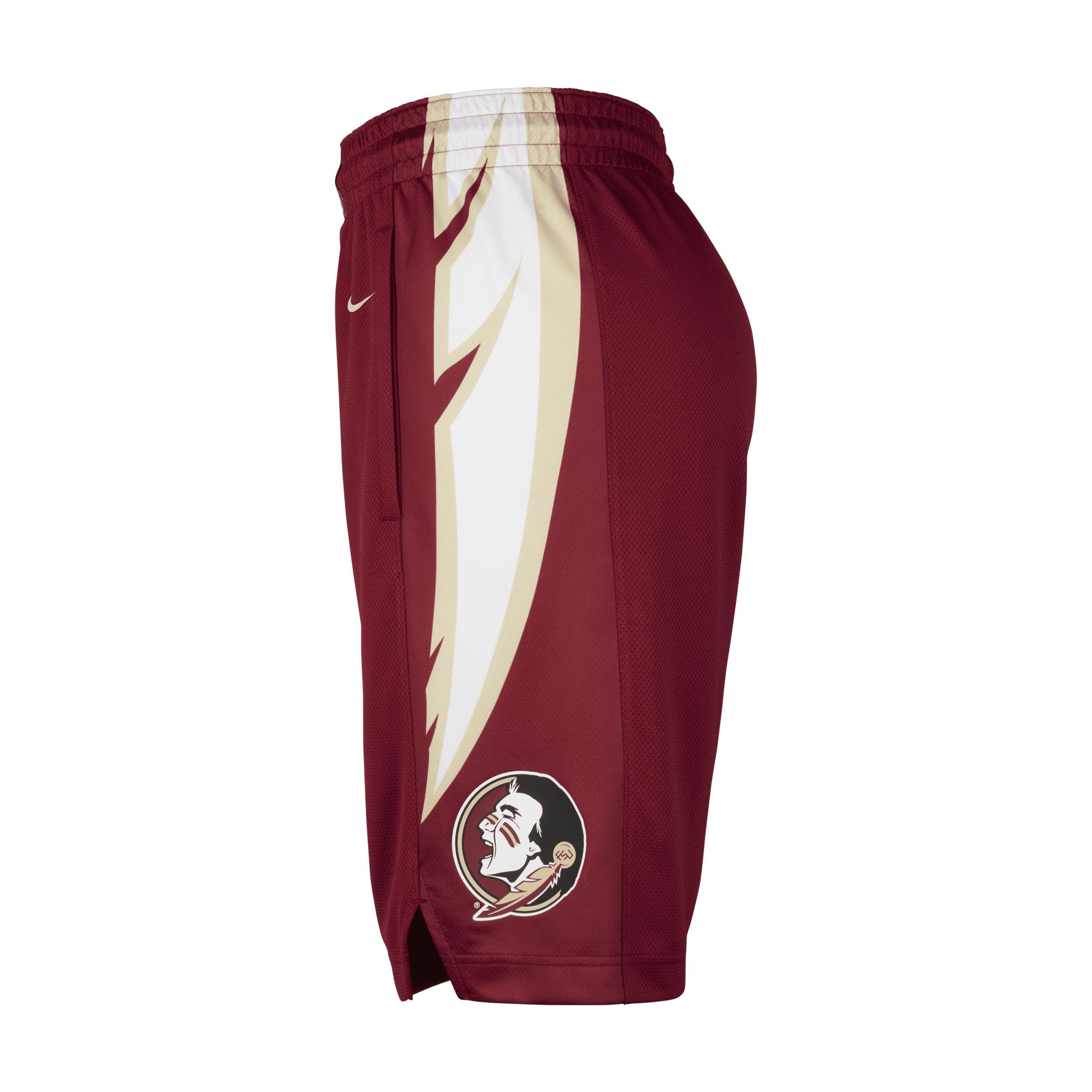 Men's Nike Garnet Florida State Seminoles Replica Performance Shorts, Size: Medium, Red Product Image