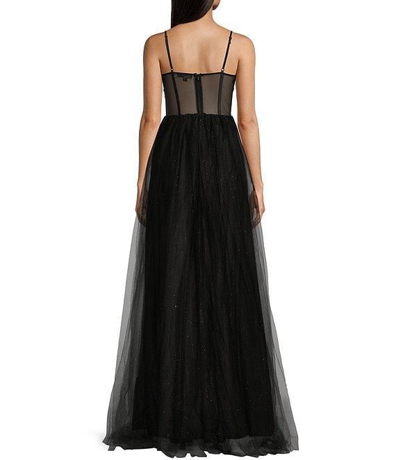 Midnight Doll Embellished Corset Ball Gown Product Image