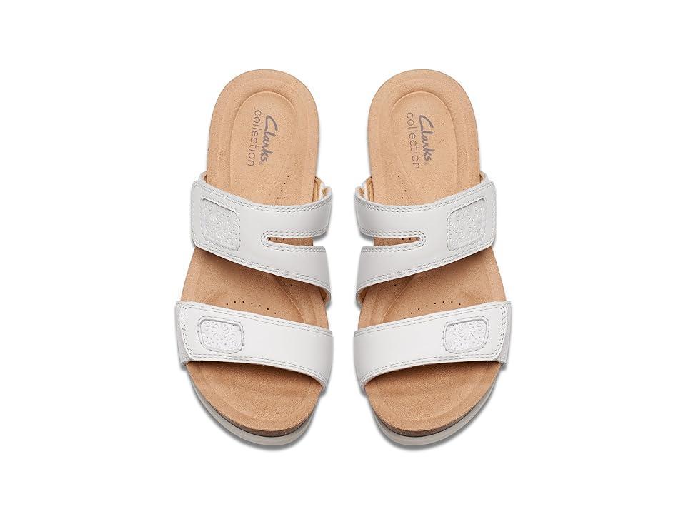 Clarks Calenne Maye Leather) Women's Sandals Product Image