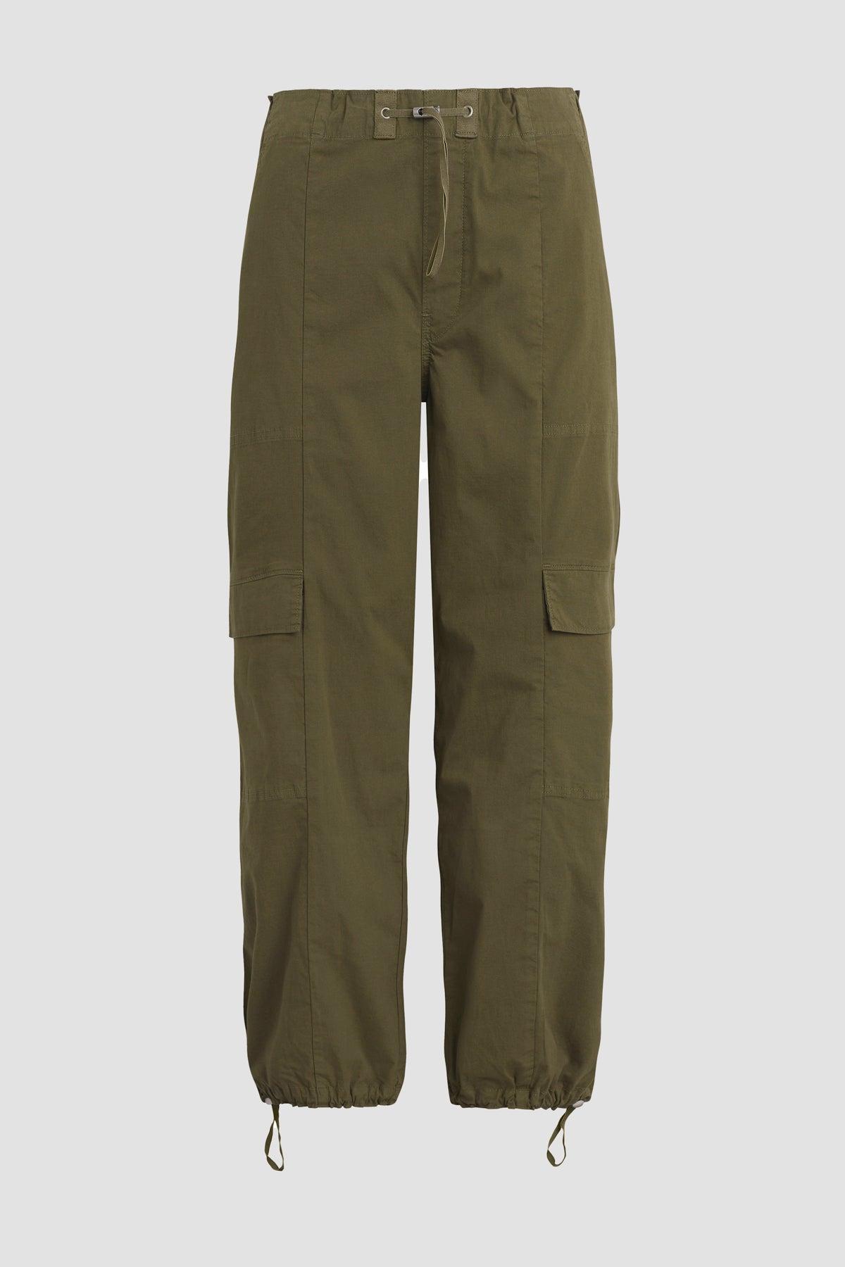 Drawstring Cargo Parachute Pant Female Product Image
