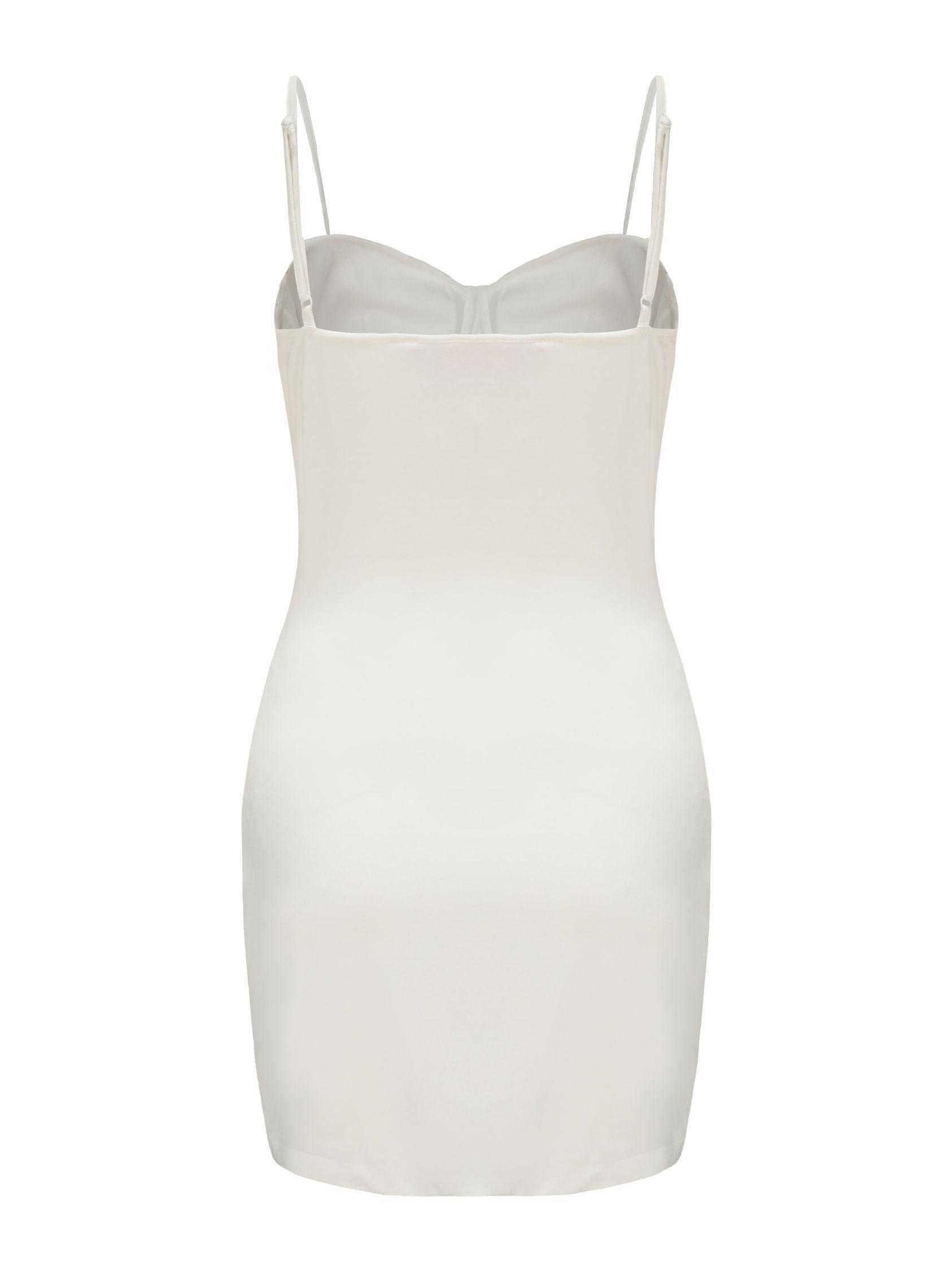 Layla Dress (White) (Final Sale) Product Image