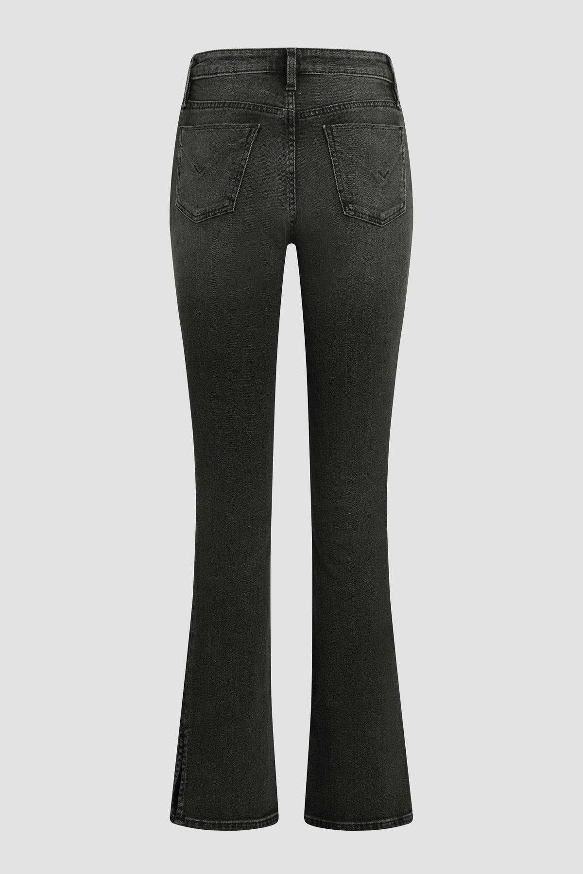 Barbara High-Rise Bootcut Jean w/ Slit Hem Female Product Image