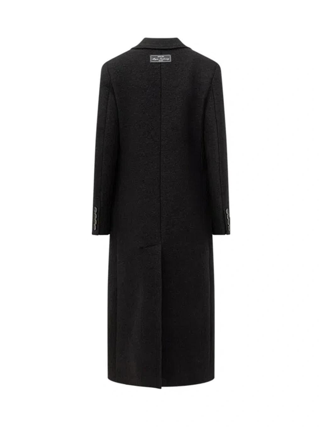 MSGM Coat In Black Product Image