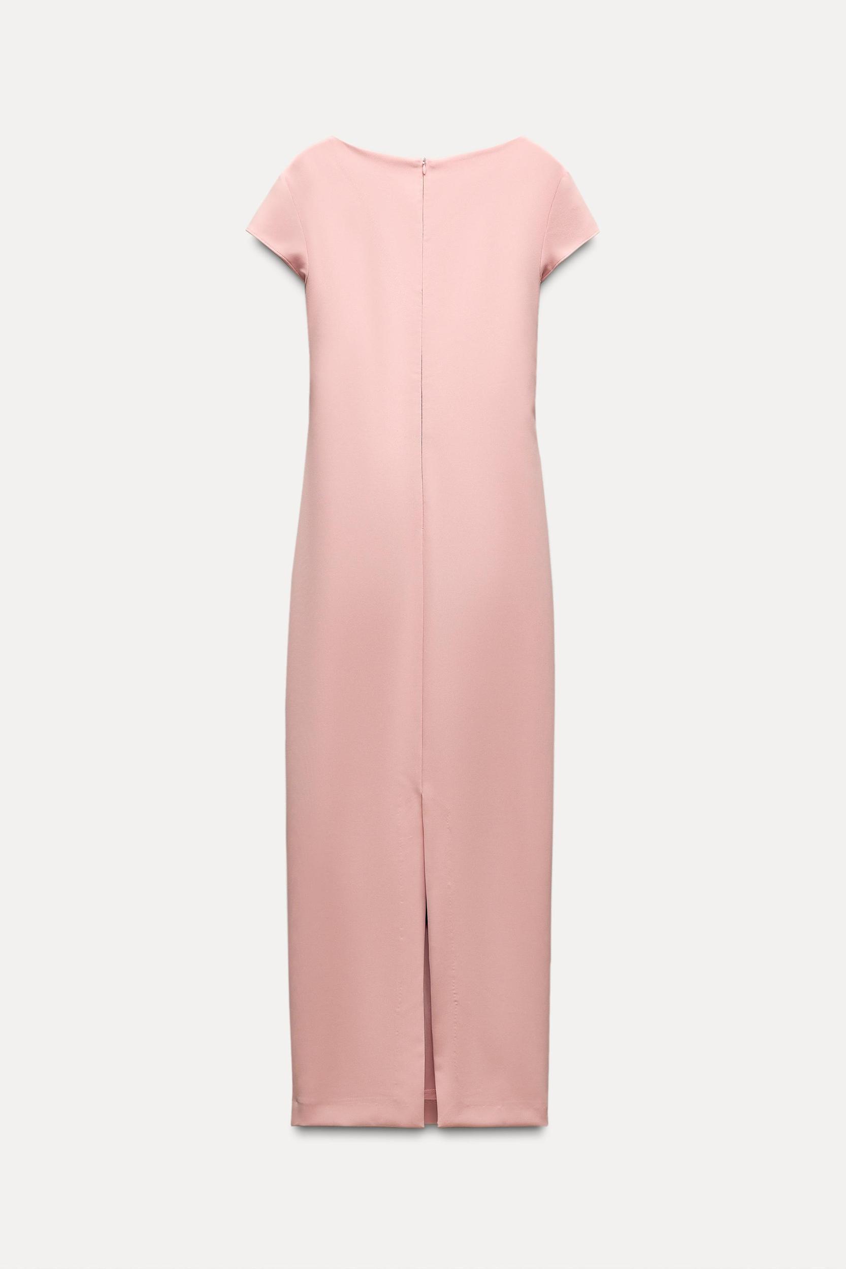 BELTED MIDI DRESS Product Image