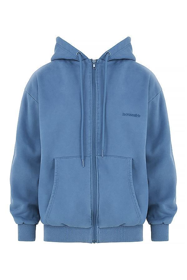 Storm Azure Zip Through Hoodie Product Image