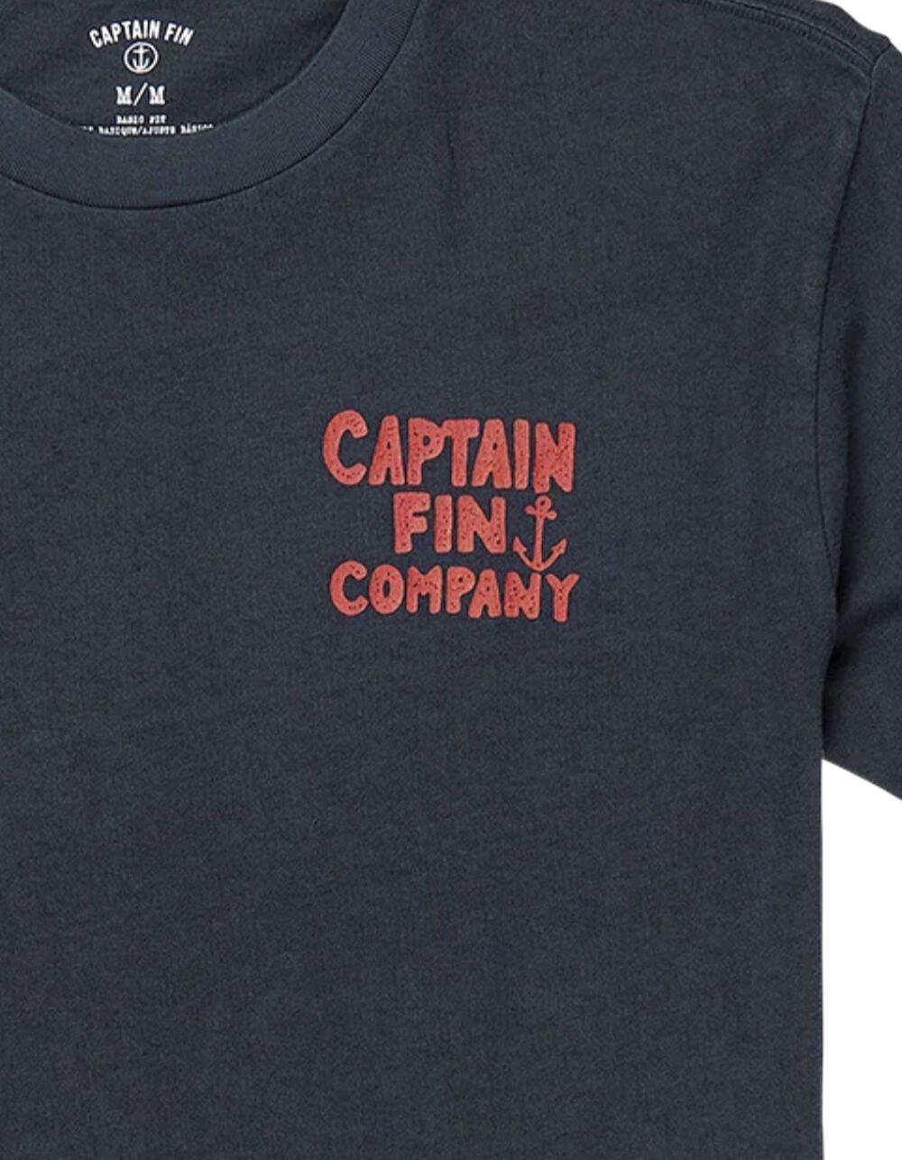 CAPTAIN FIN Ahoy There Mens Tee - NAVY Product Image