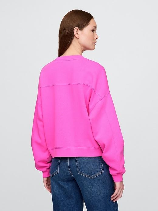 VintageSoft Wedge Crewneck Sweatshirt Product Image