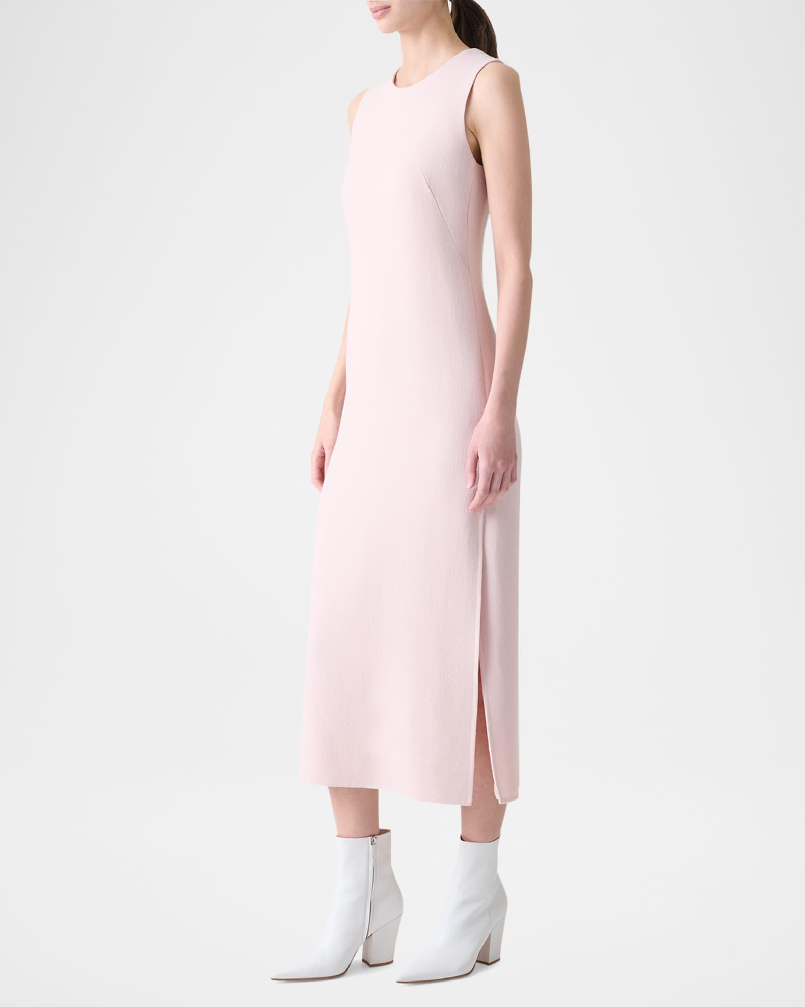 Sleeveless Virgin Wool Midi Dress Product Image