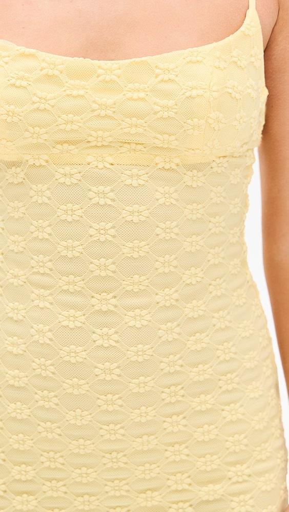 BARDOT Adoni Mesh Midi Dress | Shopbop Product Image