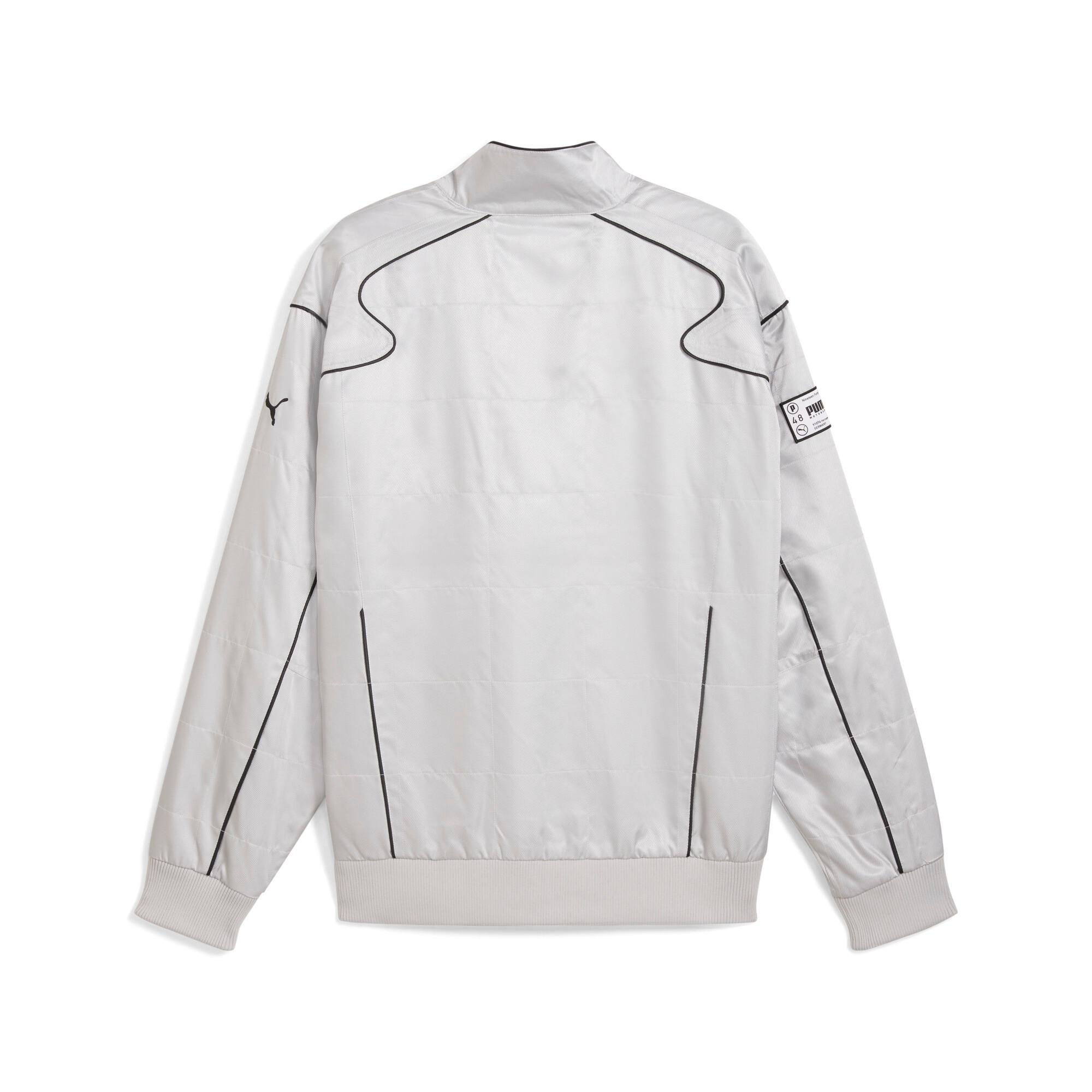 PUMA Class Men's Striped Crew Sweatshirt Product Image