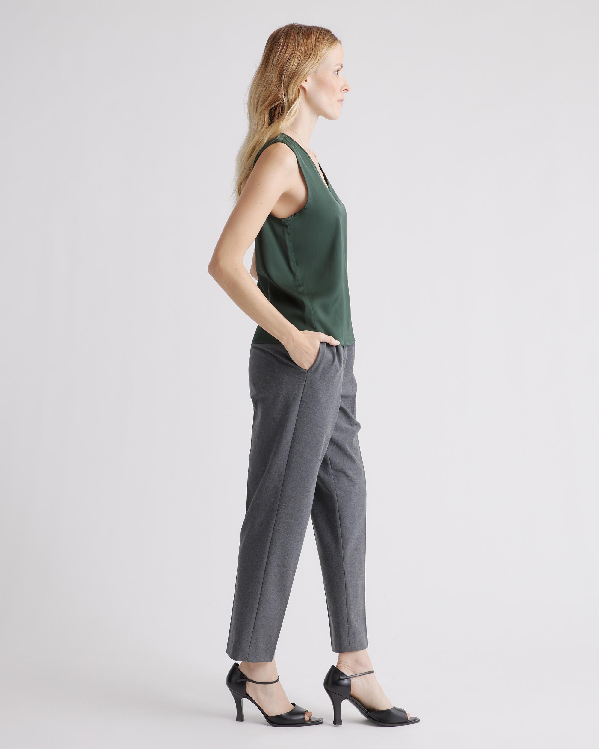 Quince | Women's Washable Stretch Silk Tank Top Product Image