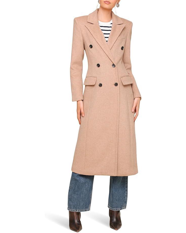 Double Breasted Sherpa Coat Product Image