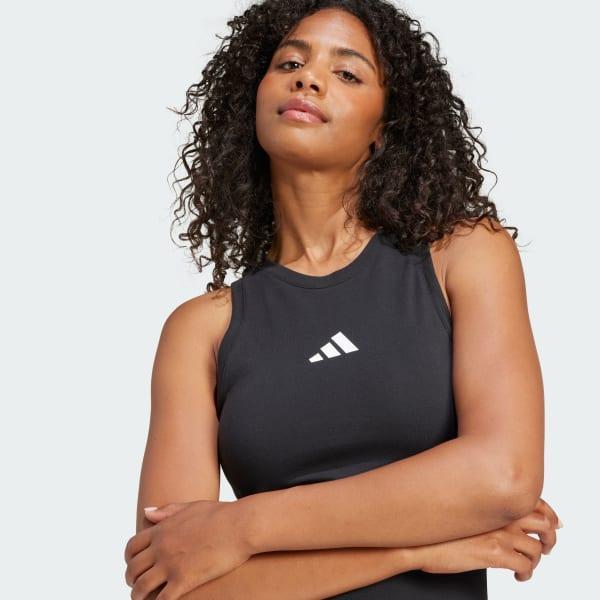 adidas Future Icons Small Logo Dress Black M Womens Product Image
