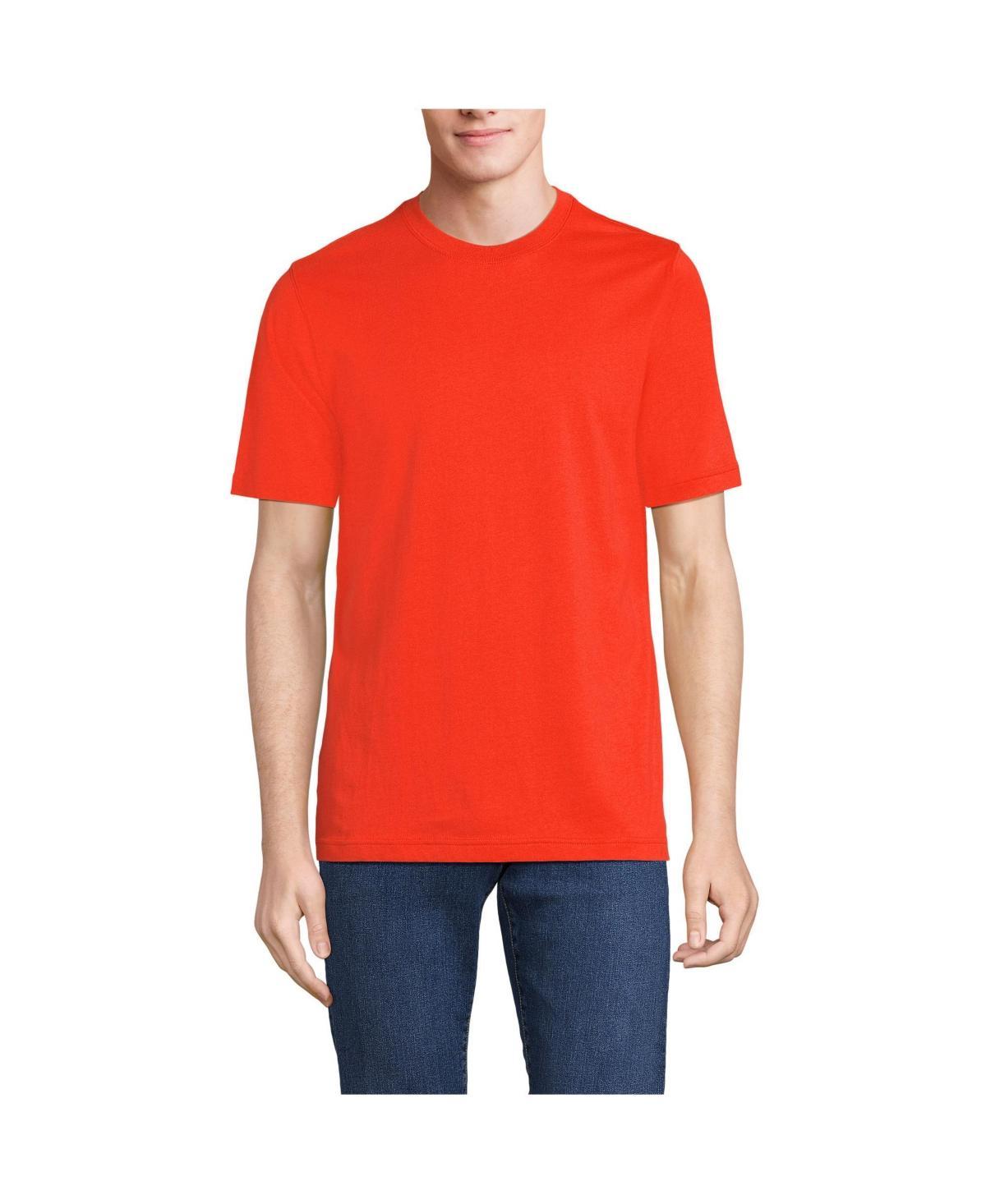Men's Lands' End Super-T Short Sleeve T-Shirt, Size: Small, Deep Woodland Green Product Image