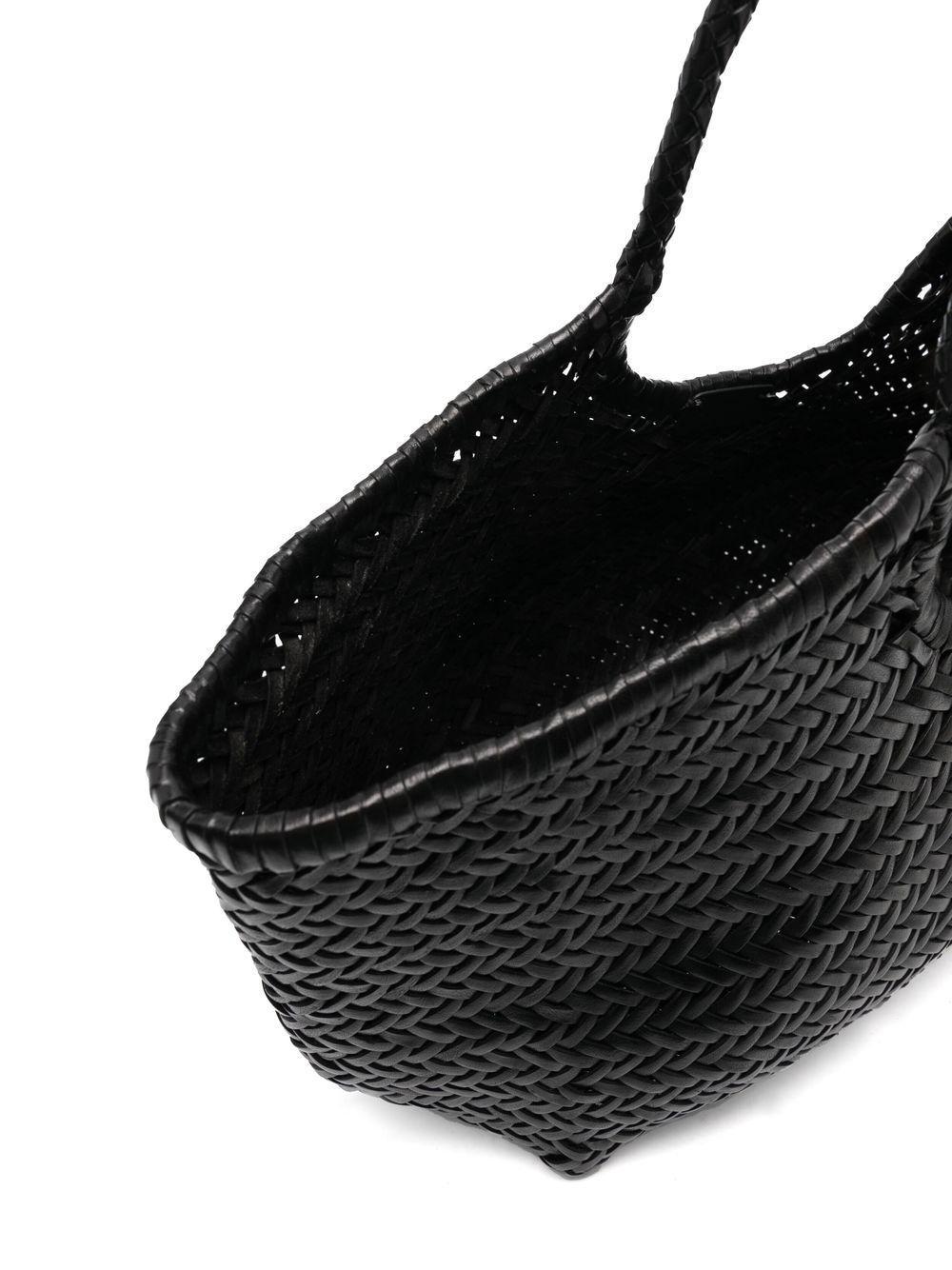 Nantucket interwoven leather tote bag Product Image