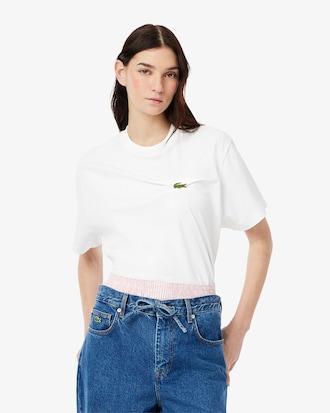 Oversized Draped Jersey T-shirt Product Image
