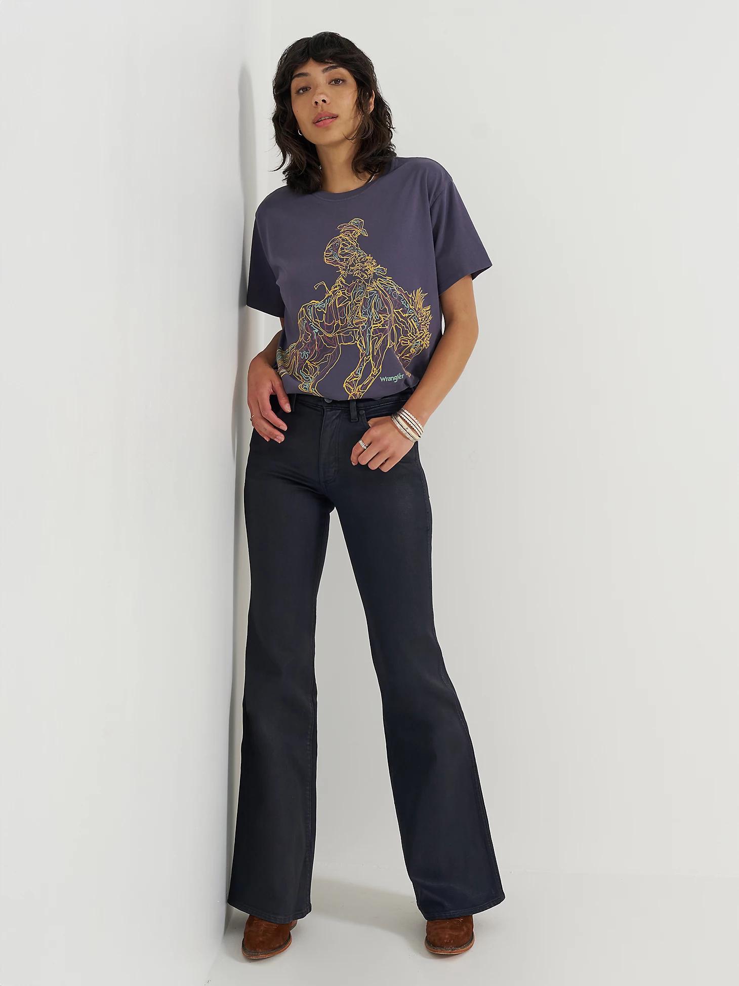 Women's Rodeo Horse Graphic Tee | Women's TOPS | Wrangler® Product Image