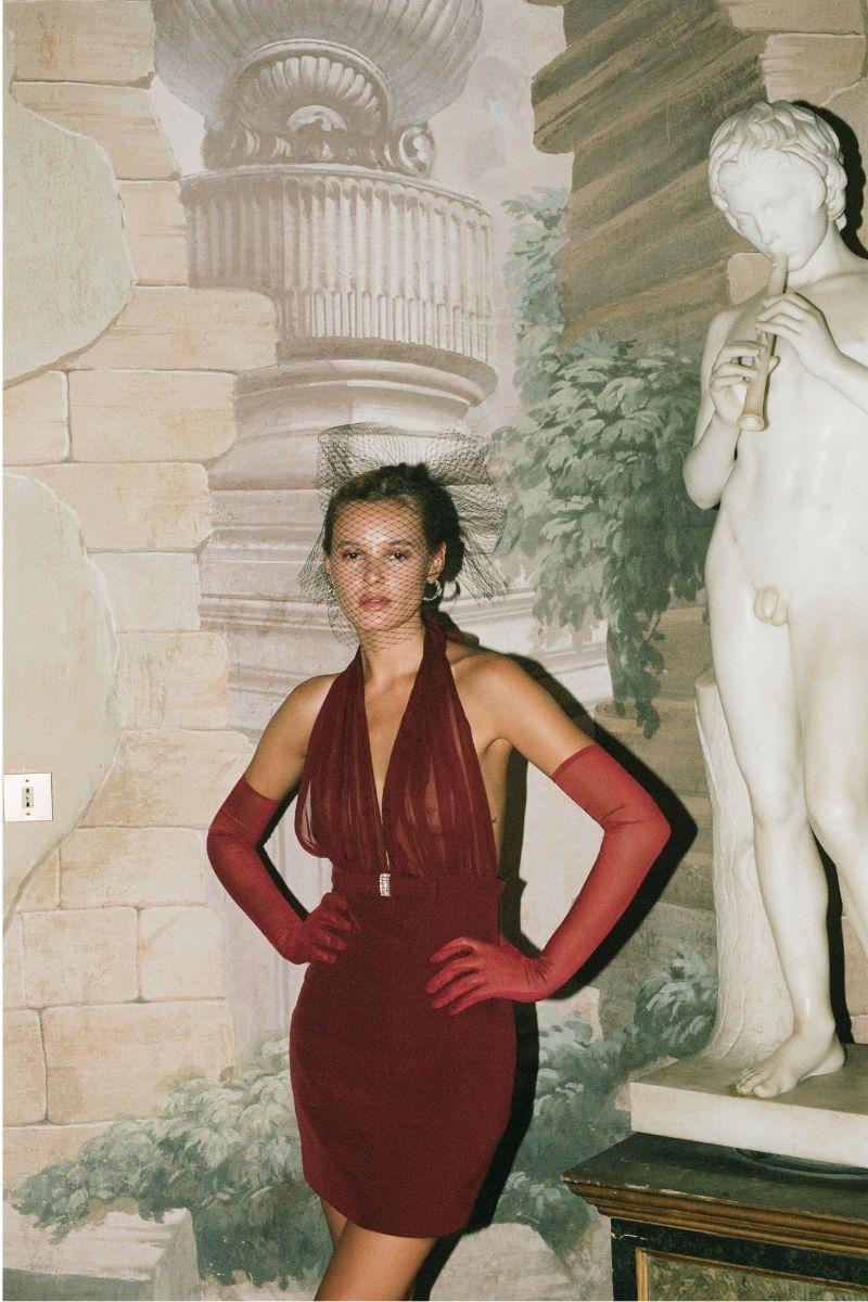 Melinda Dress (Red) (Final Sale) Product Image