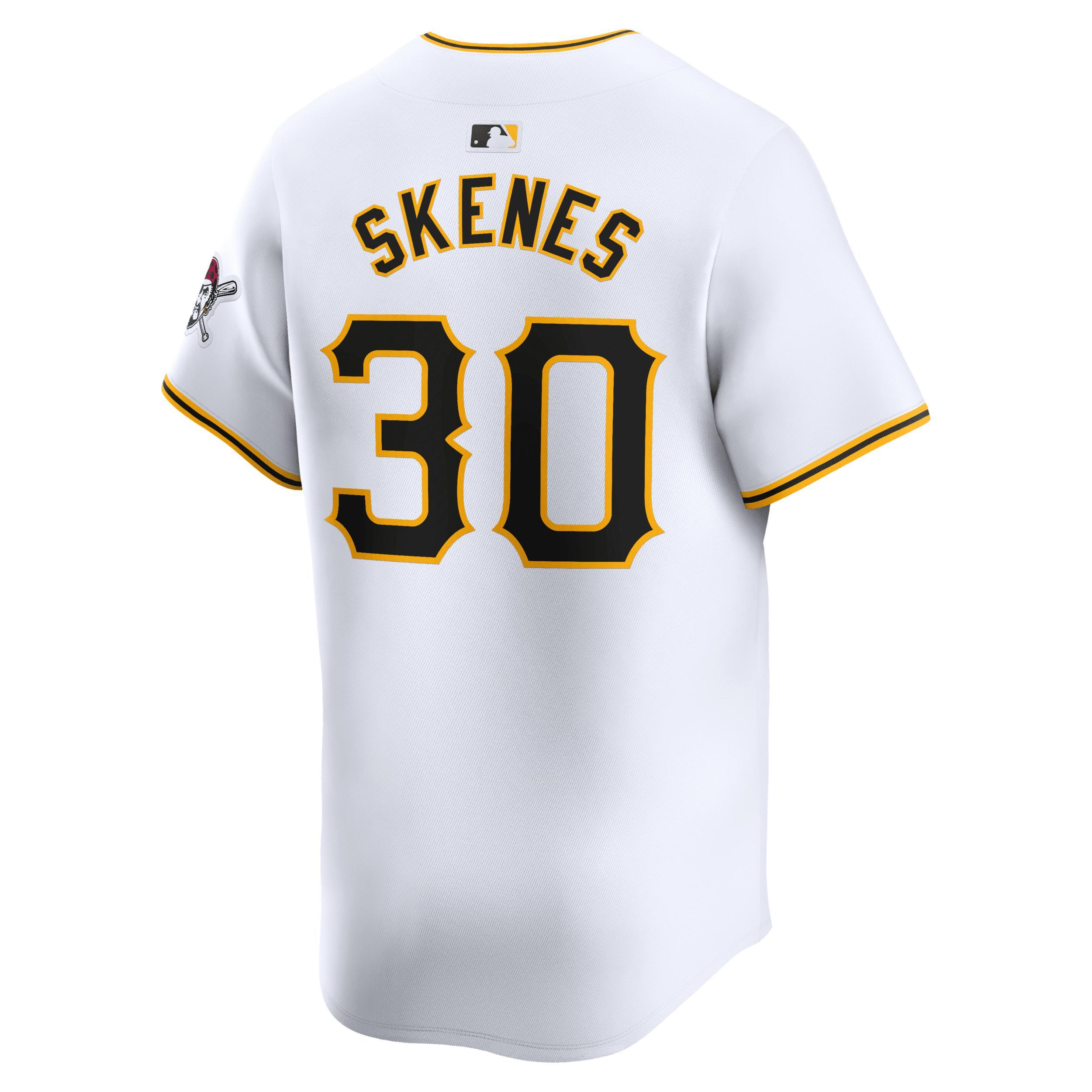 Men's Nike Paul Skenes White Pittsburgh Pirates Home Limited Player Jersey, Size: Large Product Image