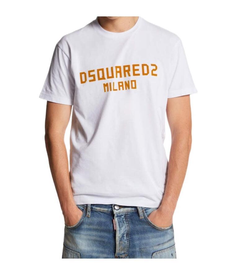 flocked-logo T-shirt Product Image
