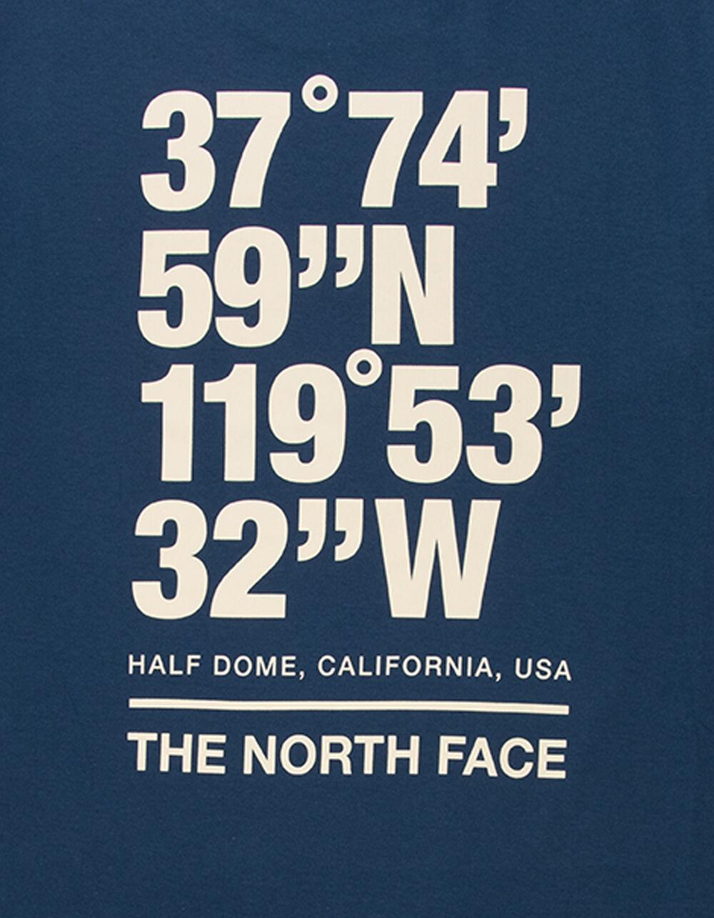 THE NORTH FACE Coordinates Mens Tee - BURGUNDY Product Image