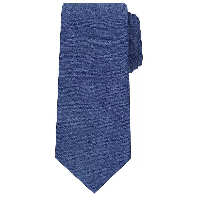 Men's Bespoke Solid Tie, Blue Creek Product Image