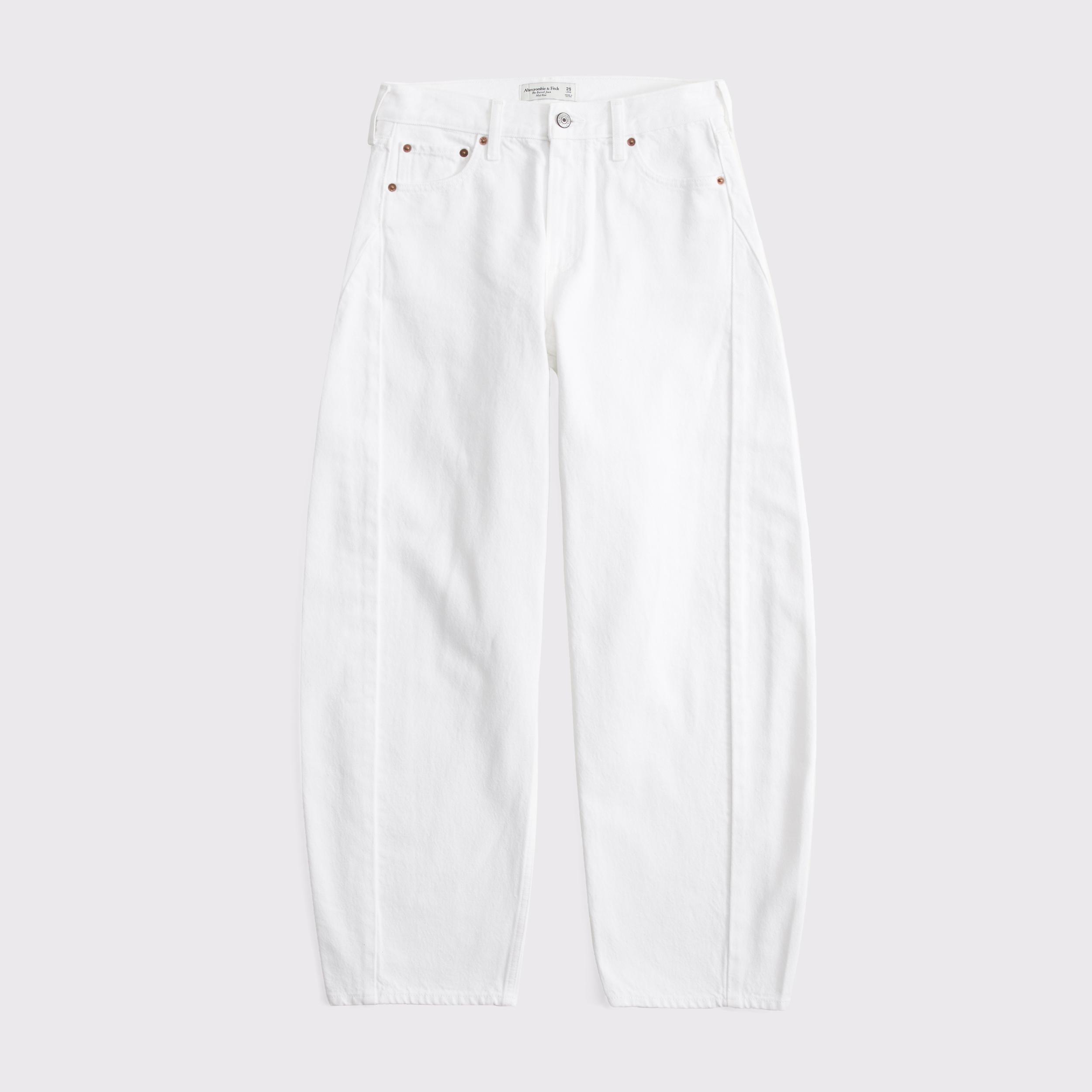 Curve Love Mid Rise Barrel Jean Product Image